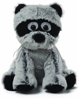 

Gund Mushmellows Seated Racoon Plush(Grey)