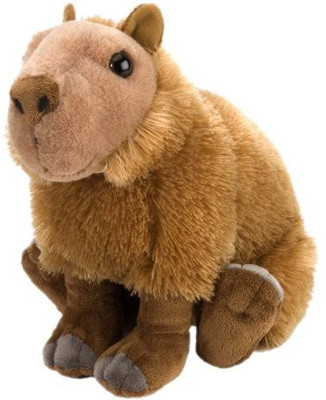 

Wild Republic Cuddlekin Capybara 12" Plush(Brown)