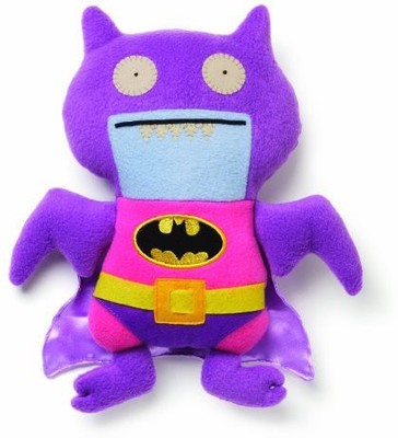 Gund Uglydoll Dc Comics Pink/Purple Batman Plush(Purple)