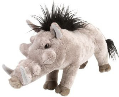

Wild Republic Cuddlekin Warthog 12" Plush(White)