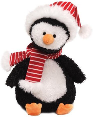 

Gund Fun Christmas Snowflake Penguin 11" Plush - 10 inch(Black)