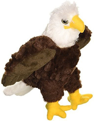 

Wild Republic Ckmini Bald Eagle 8" Animal Plush(Brown)