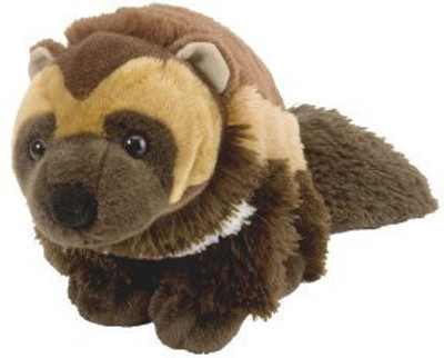Wild Republic Cuddlekin Wolverine 12" Plush - 11.81 inch(Brown)