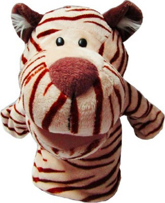 

Kuhu Creations White Tiger Hand Puppets(Pack of 1)