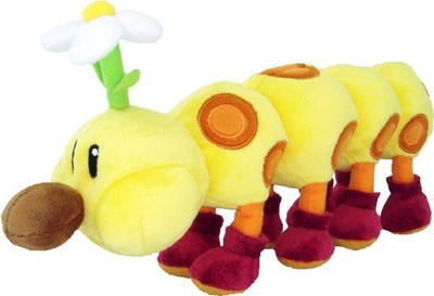 

Little Buddy Official Super Mario Plush 11" Wiggler/HanaChan - 25 inch(Multicolor)
