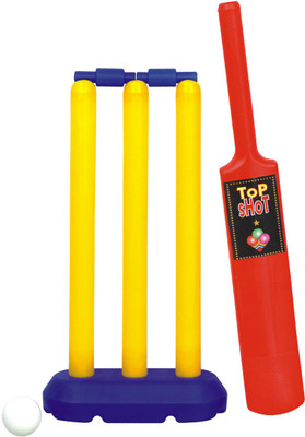 

Nippon New Mini Set - Plastic Cricket Kit(Bat Size: 3 (For 8 Years Kids))
