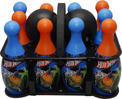 

Fun Factory 10 Pin Bowling Game - Hot Wheels Bowling