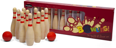

Meoow Wooden Bowling Set Bowling