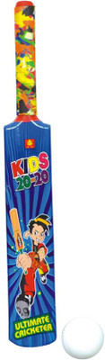 

Nippon Kids 20 Junior Bat Ball Set Cricket Kit(Bat Size: 3 (For 8 Years Kids))