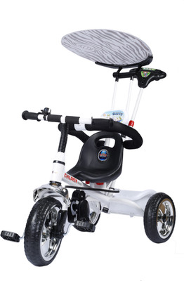 

Toyhouse 4 In 1 Luxury Cycle White Thtcb33w Tricycle(White)