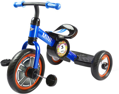 

The Untold Stores BLUMINICOOPER Tricycle(Multicolor), Blue