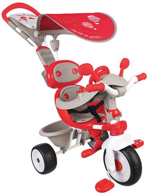 

Smoby Baby Driver Comfort Tricycle 434208 Tricycle(Red, Grey), Red and grey