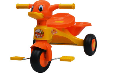 

Taaza Garam Kids Bike Trike Bicycle Duck Toddler Children's 3 Wheel Ride On Tricycle(Multicolor)