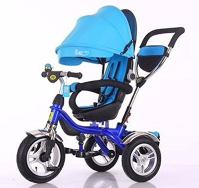 

Yours Shop Rotating Seat Baby Tricycle/Stroller YS_66576 Tricycle(Multicolor), Blue