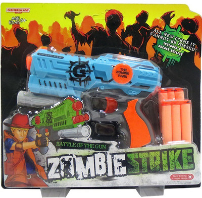 

Toys Bhoomi Rapid Fire Soft Bullet Gun - Assault Rifle(Blue)