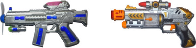 

Shop4everything Smart Light Music Guns(Multicolor)