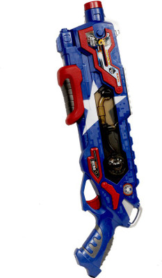 

Montez Civil War Blaster Super Hero Battery Operated Soft Bullet Battle GUN with Light and Sound Effect(Multicolor)