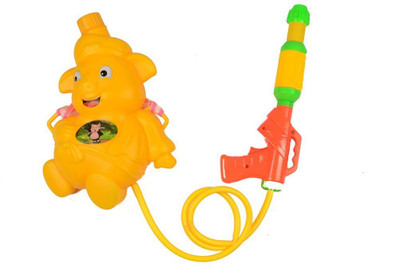 

Darling Toys Holi Water Gun Pichkari With Backpack(Yellow)
