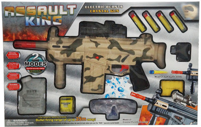 

Muren 25 meter Electric Burst Crystal Gun With Goggles(Multicolor)