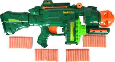 

Tabu Blaze Storm Soft Dart Gun With 20 Bullets(Green)