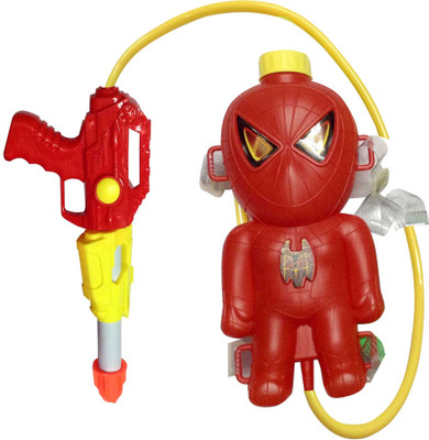 

Unique Arts Spiderman Holi Pichkari Water Gun with Storage Tank Backpack(Multicolor)