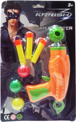 

Impulse Krrish Foam Shooter(Yellow, Orange)