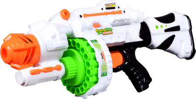 

The Untold Stores BLAZE STORM BATTERY OPERATED SOFT DART GUN(Multicolor)