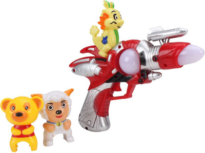 

Smiles Creation Flash Electric Gun Set(Multicolor)