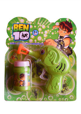 

Kanchan Toys Ben 10 Bubble Toy gun(Green)