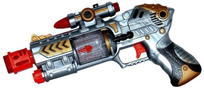 

AR Enterprises Plastic Lazer Gun with Sound(Multicolor)