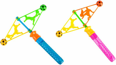 

Venus-Planet of toys Long Lasting Soap Bubble Blower Set Of 2 Fun Toys For Kids Of Age 3(Multicolor)