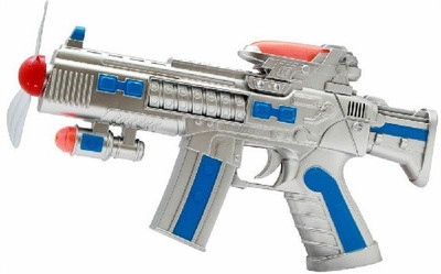 

Turban Toys Space Gun with Sound(Multicolor)