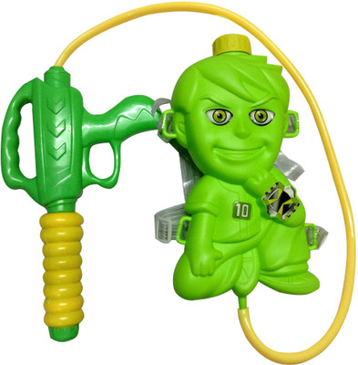 

Unique Arts Ben 10 Holi Pichkari with Water Storage Tank Backpack(Green)