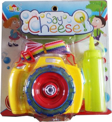 

Sterling Kids Auto Spillproof Bubble Blowing Camera Indoor Outdoor Toy Fun (Yellow )(Yellow)