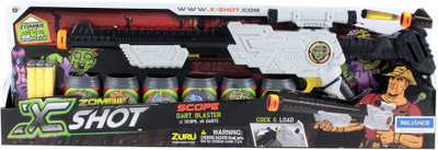 

X Shots Zombie Scope Dart Blaster(Multicolor)