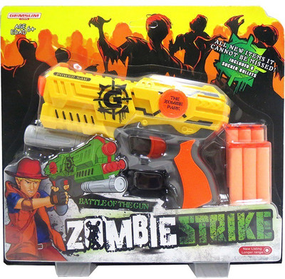 

Toys Bhoomi Rapid Fire Soft Bullet Gun - Assault Rifle(Yellow)