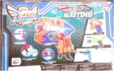 

MK Enterprises Rapid Fire Dart lasting Gun(Multicolor)