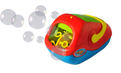 Toy Market Mini Bubble Maker (Red)(Red)