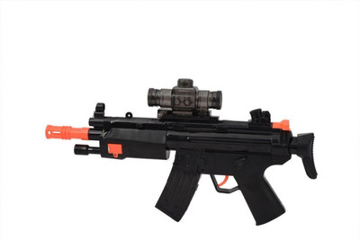 

China TOY ASSAULT RIFLE DUAL FUNCTION SOFT BULLET(Black)