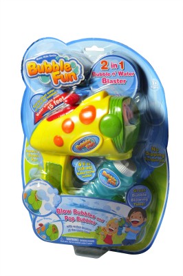 

Toy Market 2 In 1 Bubble N' Water Gun(Yellow)