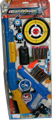 

Adraxx Complete Commando Kit with Dart Shotgun and Pistol(Multicolor)