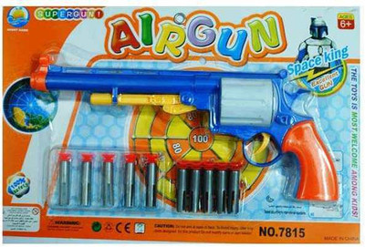 

Space king Supergun Air Dart Gun(Multicolor)