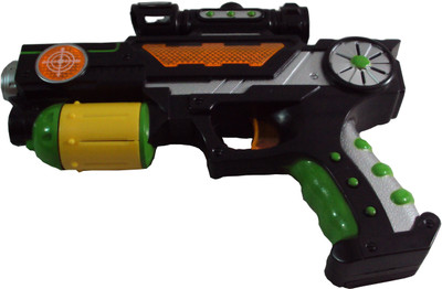 Parteet Flash Projection Gun with Lights, Sound and Images(Multicolor)