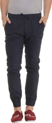 

Fifty Two Solid Men's Dark Blue Track Pants
