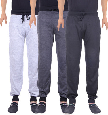

gag wears Men Pyjama(Pack of 3, Black;dark grey;light grey