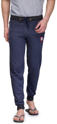 FeelBlue Solid Men Grey Track Pants