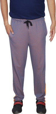 

Dee Mannequin Self Design Men's Dark Blue, Orange Track Pants