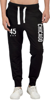 

Bewakoof Printed Men's Black Track Pants