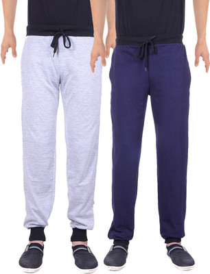 

Gag Wear Solid Men's Multicolor Track Pants, Light grey;navy