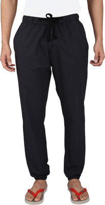 

Magneto Solid Men's Dark Blue Track Pants, Dark indigo